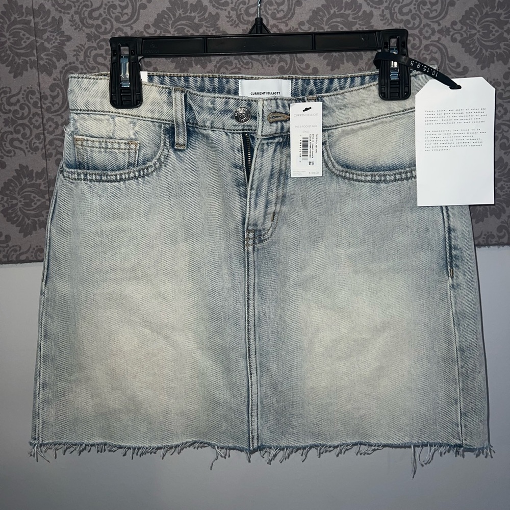 New Never Worn with Tags Current/Elliot Denim Skirt